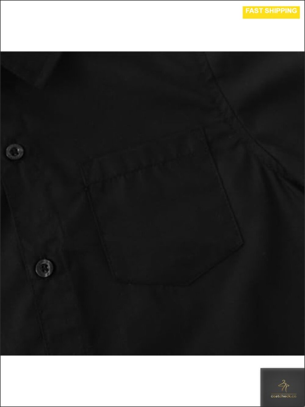 Boys Short Sleeve Dress Shirt Button Down Cotton Blend Poplin Uniform Classic - Picture 4 of 6